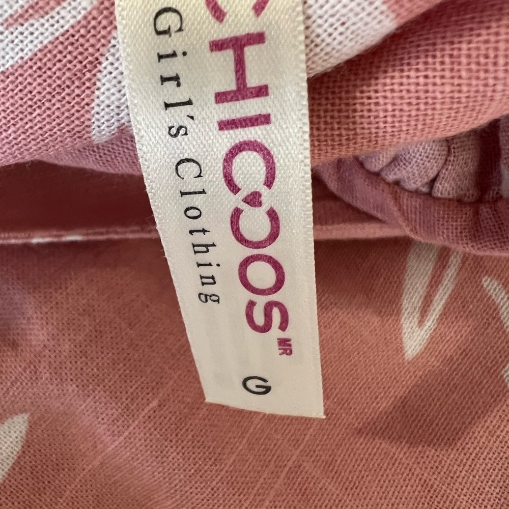 Chiccos Pink Floral tropical mauve girl Dress - Picture 10 of 11